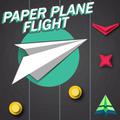 Papierfliegerflug