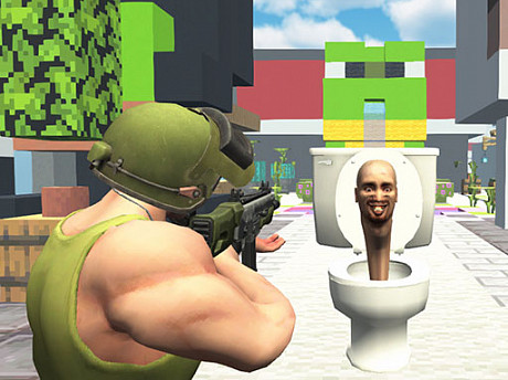 Schießerei auf der Toilette in Skibidi