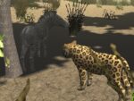 Afrikanischer Gepardenjagd-Simulator