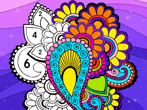 Farbfächer, Malen nach Zahlen