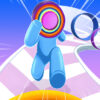 layer man 3d run collect