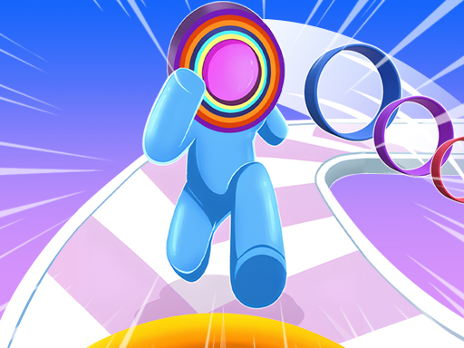 Layer Man 3d Run Sammeln
