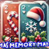 xmas memory match